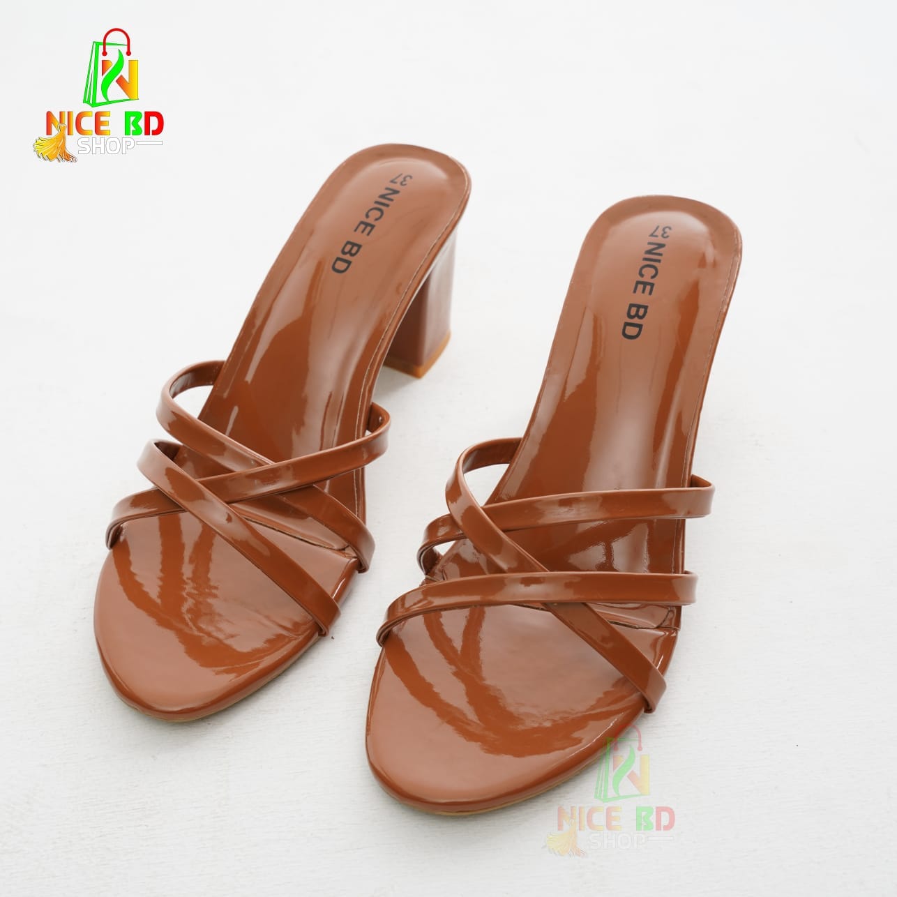 Stylish and comfortable box heel shoes for Bangladeshi women